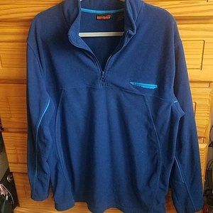 Avia mens fleece quarter zip pullover